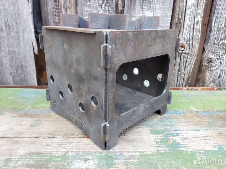 Печь Щёпочница Туристическая Разборная