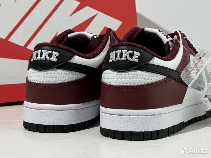 Кроссовки Nike Dunk Low Dark Team Red Black