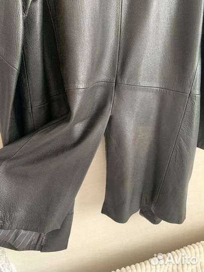 Мужской кожаный френч б/у