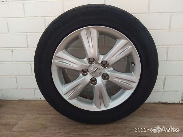 Комплект колёс на Лексус 215/55R16 93W (лето)