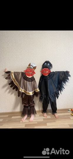 Костюм вороны, воробья