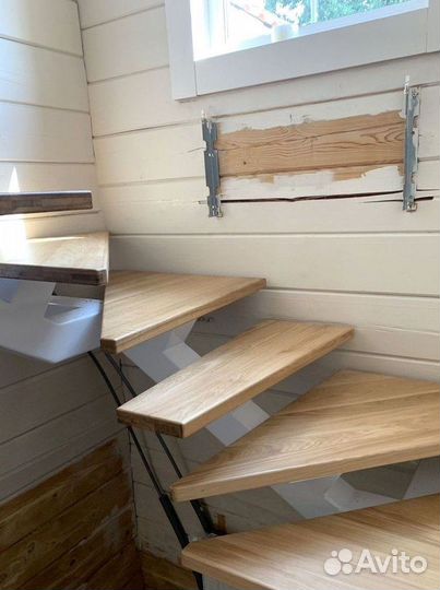 Изготовление лестниц из металлокаркаса межэтажная