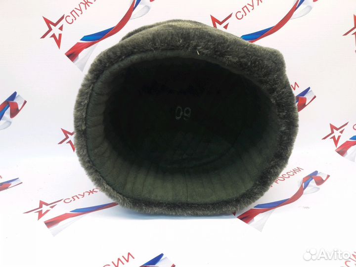 Шапка формованная зеленая цифра вкпо