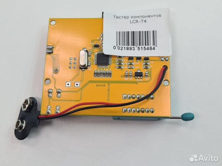Тестер компонентов LCR-T4 (RLC, ESR, транзисторы)
