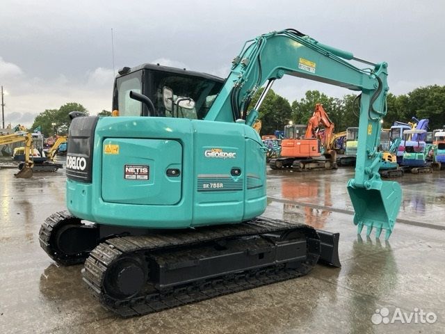 Мини-экскаватор Kobelco SK75SR, 2017
