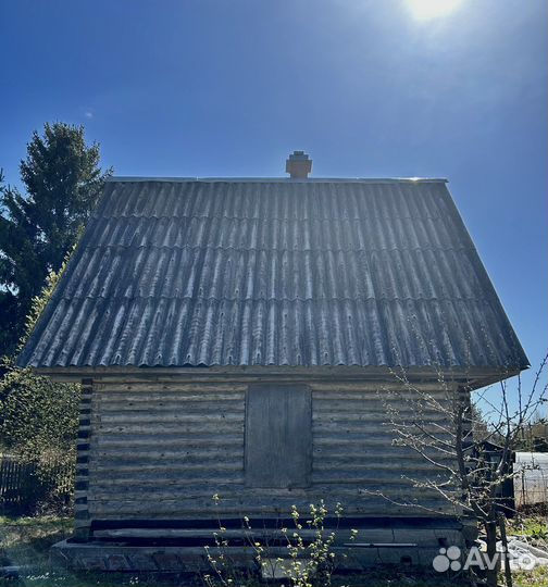 Рубленный сруб дома