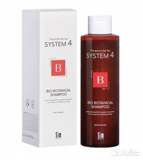 System 4 Шампунь для волос профессиональный