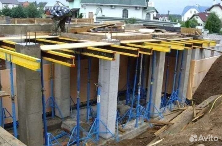 Опалубка перекрытия бу
