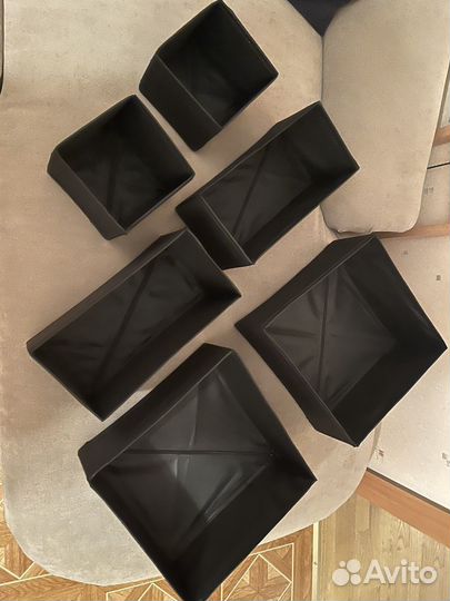 Органайзер IKEA скубб черный (оригинал икеа)