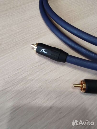 Межблочный кабель 2 rca -2rca, MPS, 1m