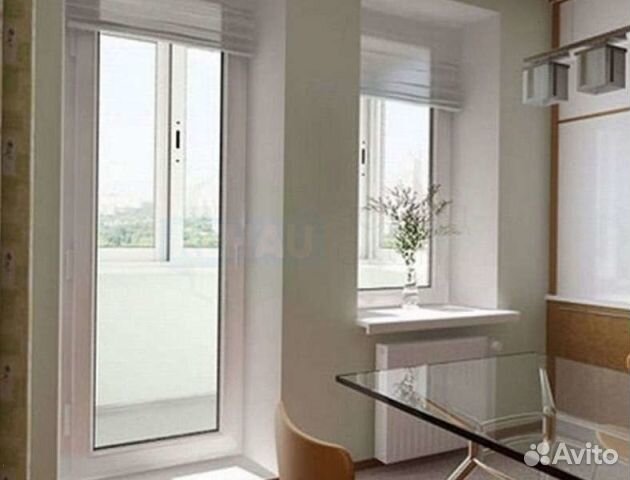 Пластиковое окно новое с установкой