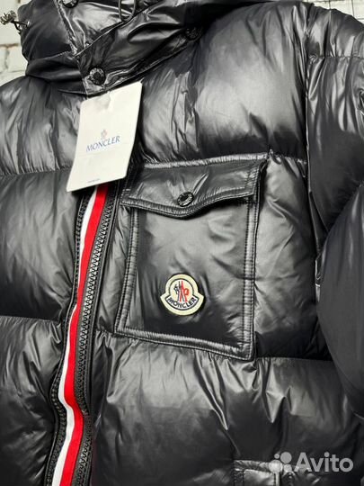 Пуховик мужской moncler зимняя куртка