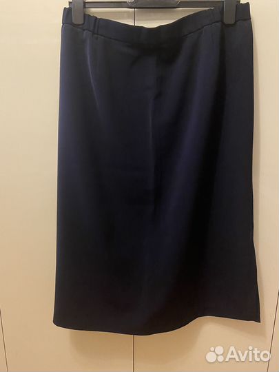Юбка темно-синяя