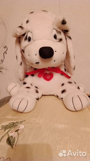 Мягкие игрушки альпака и собачка