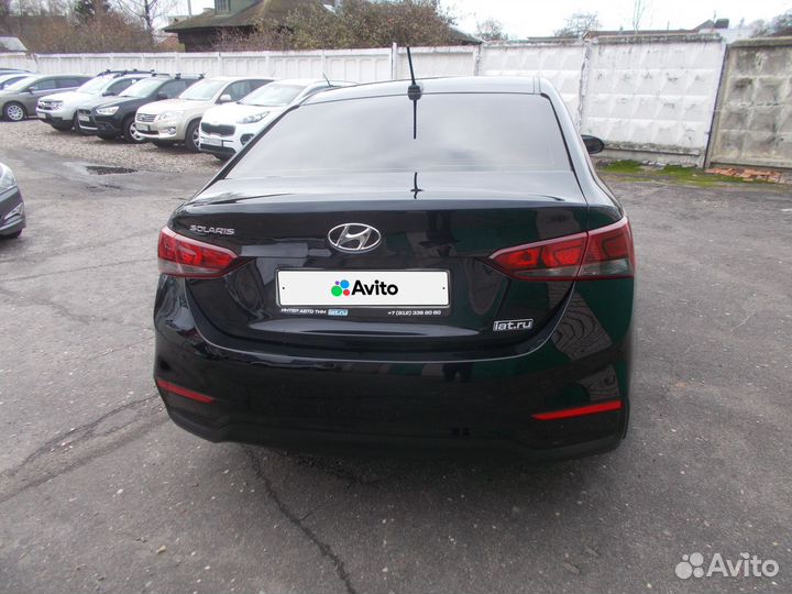 Hyundai Solaris 1.4 AT, 2018, 82 000 км