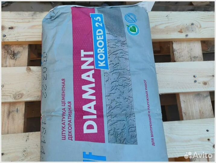 Штукатурка кнауф Диамант цементная короед