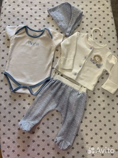 Детские вещи. Комплект на выписку для мальчика