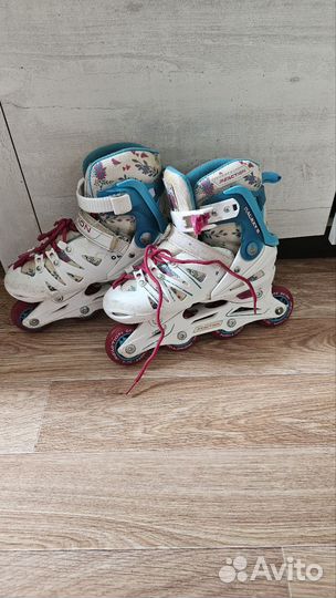 Роликовые коньки детские раздвижные р.32 -35