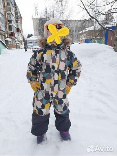 Демисезонный комбинезон для девочки 98-104