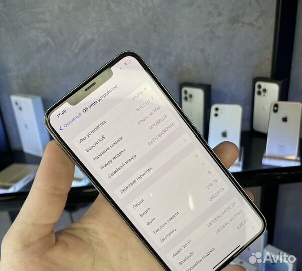 iPhone Xs Max, 256 ГБ