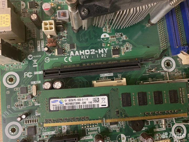 Комплект Материнская плата с процессором и памятью