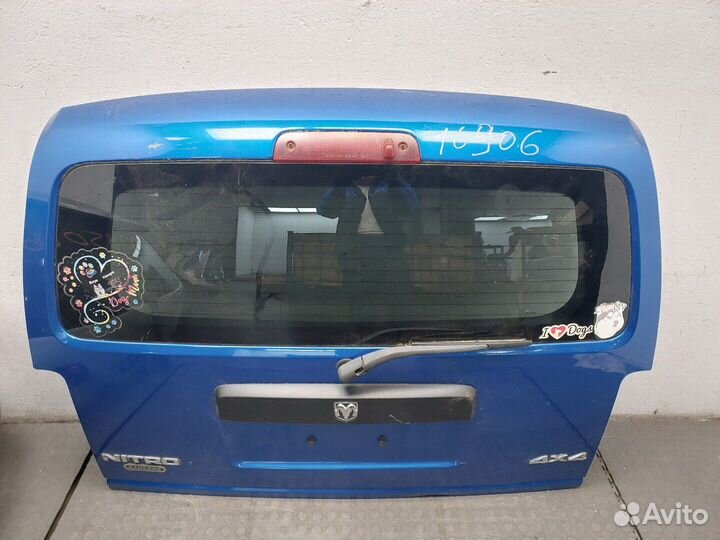 Подсветка номера Dodge Nitro, 2008