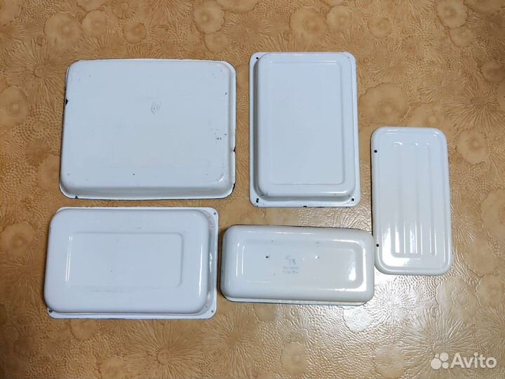 Ёмкости эмалированные лотки формы