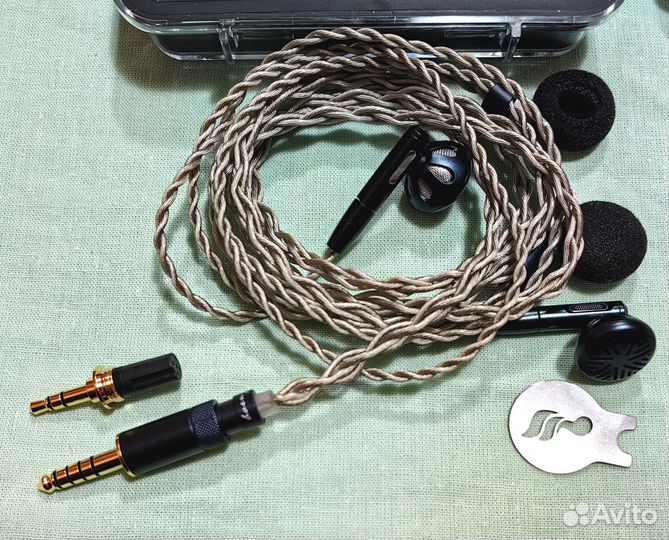 Наушники FiiO FF5 mmcx 3,5 4,4 на гарантии