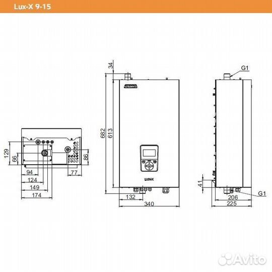 Электрокотел Zota LUX-X 9