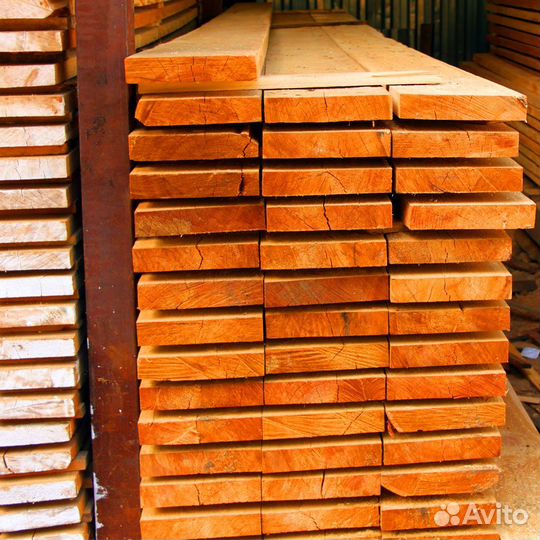 Строганная доска сосна 20х140х6000мм