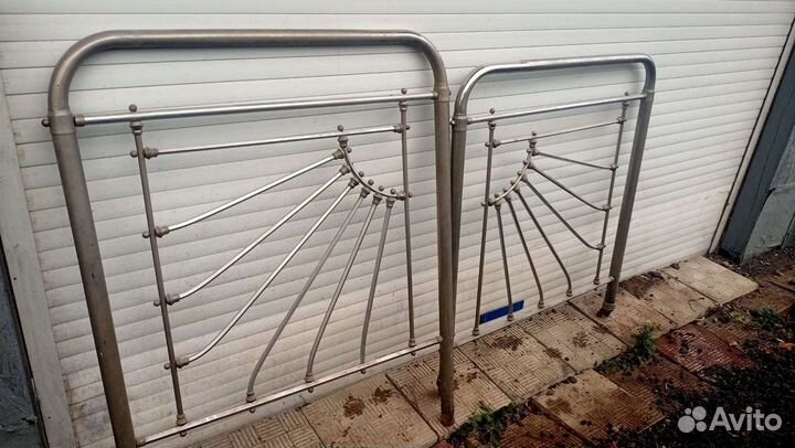 Кровать никелерованная,1953 год