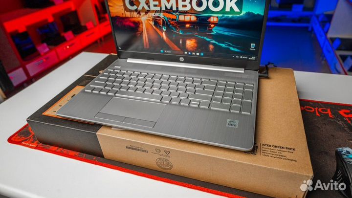 Ноутбук HP 2022г : 12гб, i3-10110, m2, Full HD