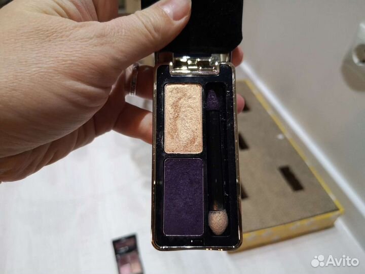 Тени для век Gurleain, Givenchy, smashbox, clarins