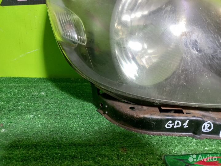 Фара honda GD1,GD2,GD3,GD4 FIT 1 модель black, P16