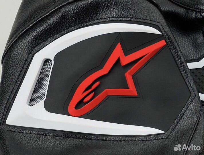 Мото куртка Alpinestars кожа