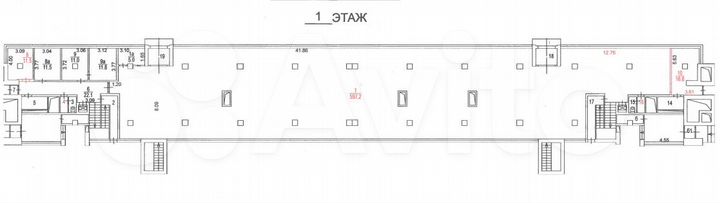 Торговая площадь, 1158.1 м²