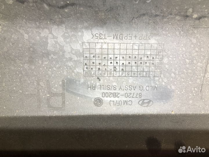 Накладки на пороги