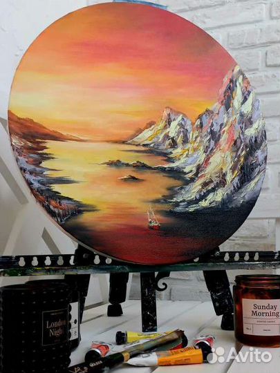 Картина маслом на холсте