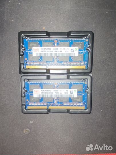 Оперативная память SO dimm ddr3 4 gb hynix
