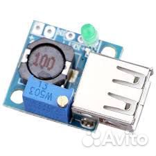 Модуль DC-DC понижающий вход 4.75-22В, 51138