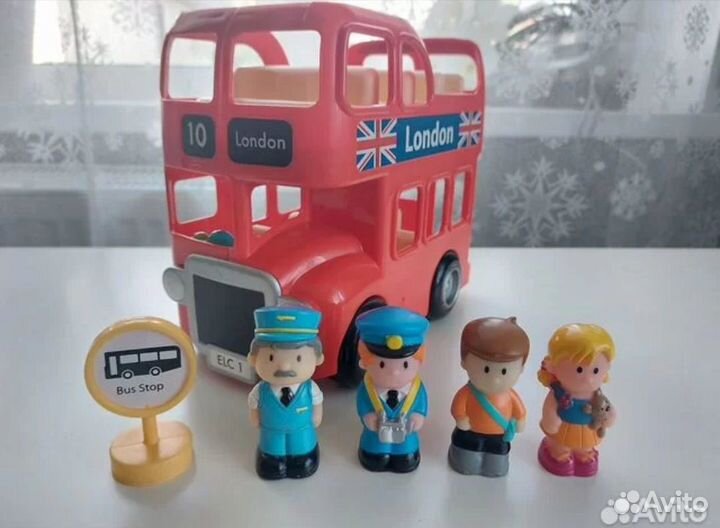 Фигурки автобус и другие игрушки ELC