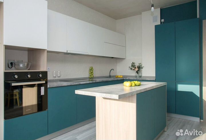 Кухня под ключ с островом