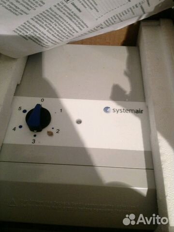 Регулятор скорости Systemair rtrd 7, новый