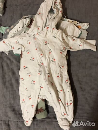 Пакет вещей для малыша 56-68