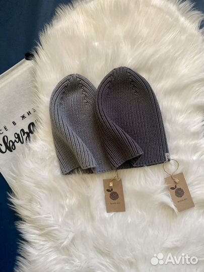 Шапка из мериноса на заказ