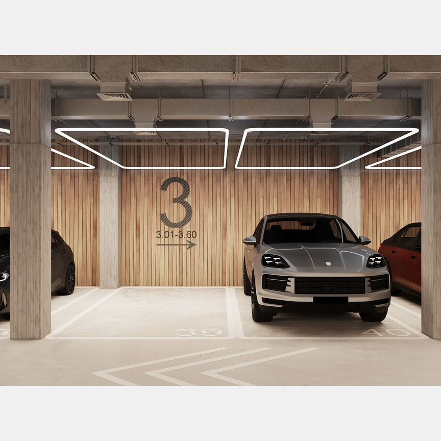 2-к. квартира, 121,1 м², 2/15 эт.