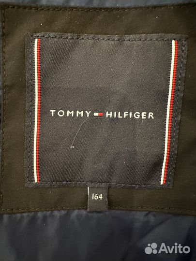 Tommy hilfiger пуховик мужской на рост 164 см