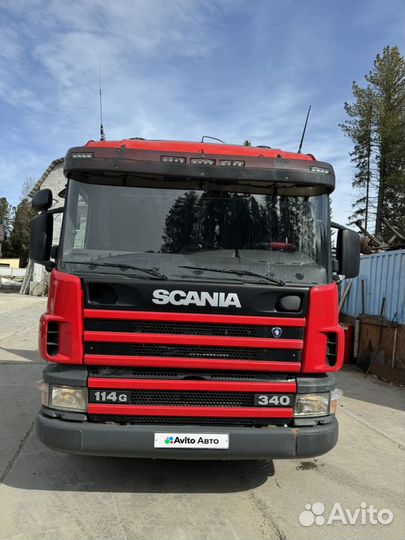 Scania P114GA с полуприцепом, 2004