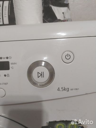 Стиральная машина samsung на запчасти