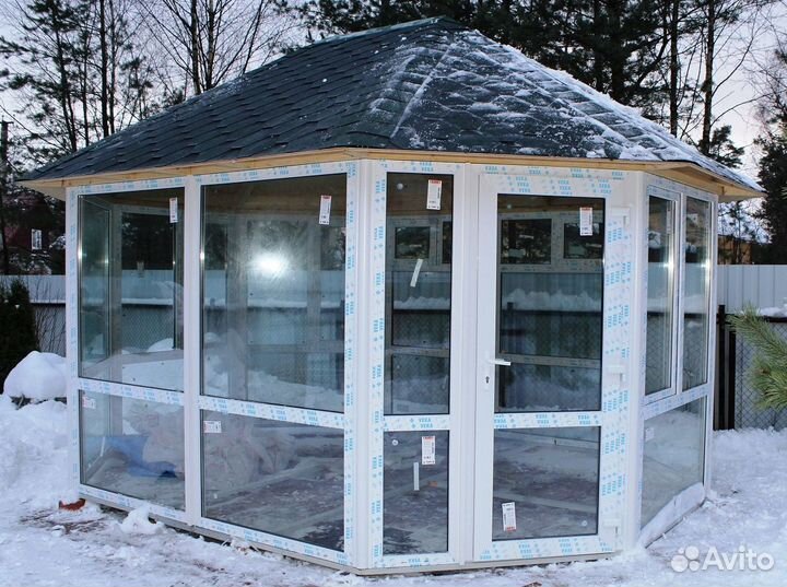 Остекление терассы по договору